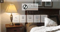 Desktop Screenshot of oakslincolntownhomes.com
