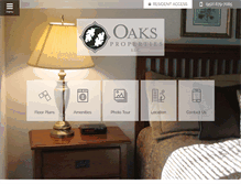 Tablet Screenshot of oakslincolntownhomes.com